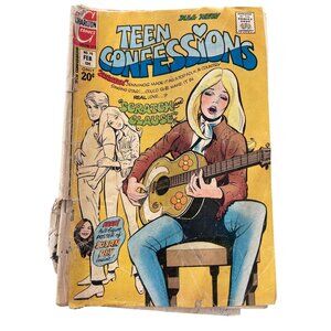 Charlton Comics Teen Confessions #78 Feb 1973 Scratch And Clause Bagged Boarded